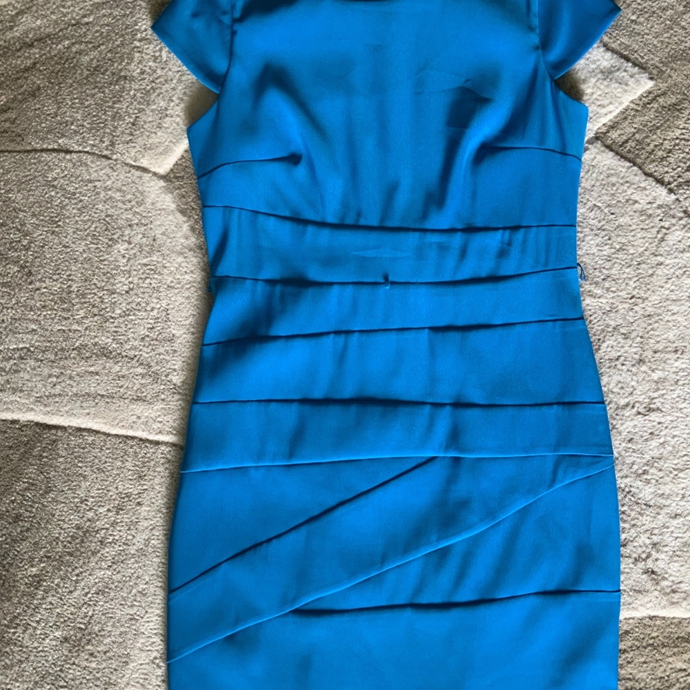 Dress Barn Blue Dress Size 12